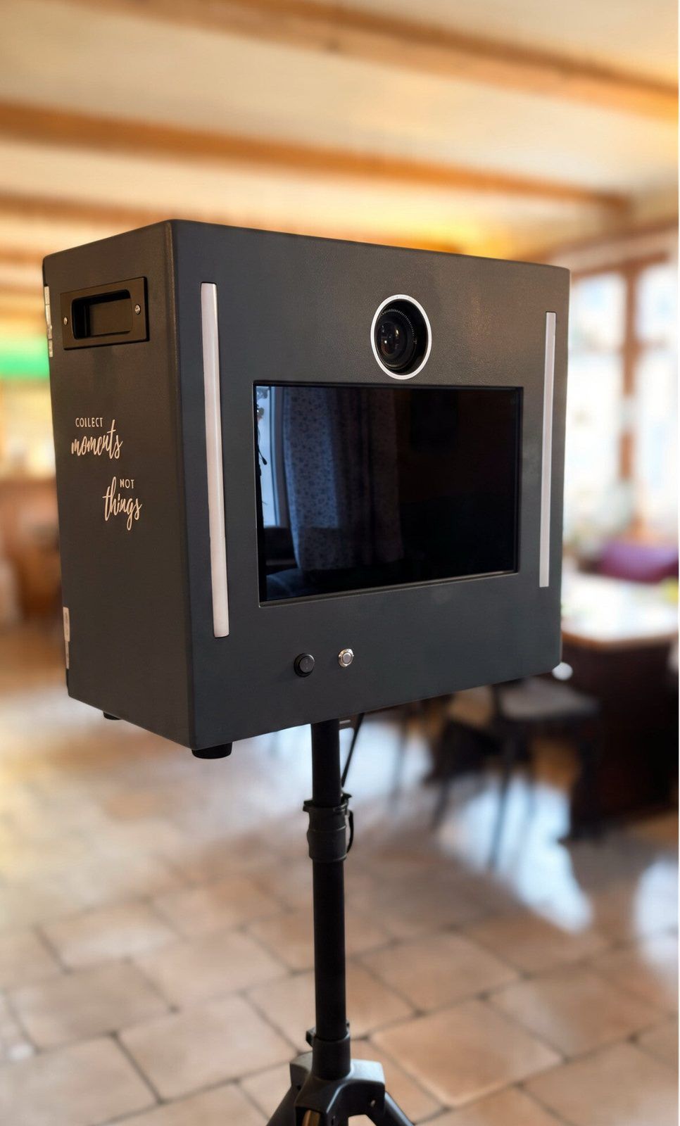 Fotobox Classic auf Stativ